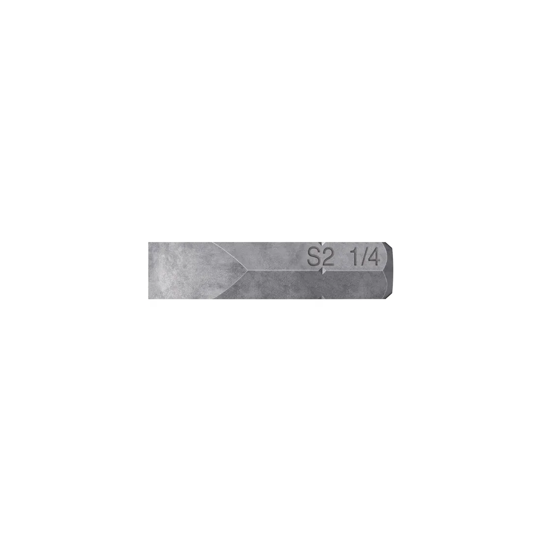 Estuche con 5 puntas planas de 1/4' largo 1', TRUPER EXPERT