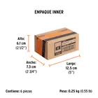 Estuche con 5 puntas planas de 1/4' largo 1', TRUPER EXPERT 7