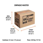 Estuche con 5 puntas planas de 1/4' largo 1', TRUPER EXPERT 8