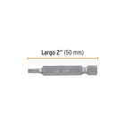 Estuche con 5 puntas torx T15 con seguro largo 2', EXPERT 3