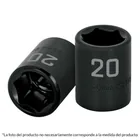 Dado cuadro 1/2' de impacto 6 puntas de 10 mm, TRUPER 1