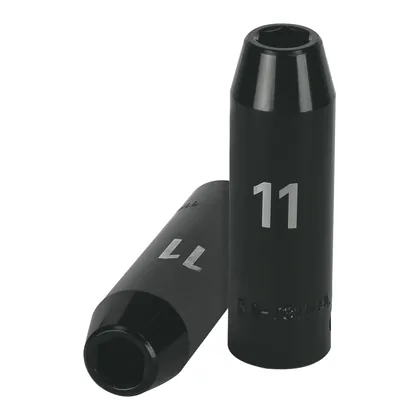 Dado largo cuadro 1/2' de impacto 6 puntas de 11 mm, TRUPER