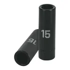 Dado largo cuadro 1/2' de impacto 6 puntas de 15 mm, TRUPER 1