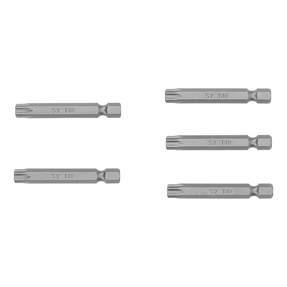 Estuche con 5 puntas torx T40 con seguro largo 2', EXPERT