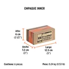 Estuche con 5 puntas hexagonales de 5/32mm largo 1', EXPERT 7