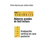 Flexómetro industrial contra impactos 5.5 m cinta 25 mm 4
