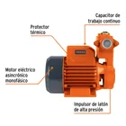 Bomba periférica autocebante 3/4HP, uso agrícola, TRUPER 3