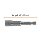 Estuche con 5 dados magnéticos de 8 mm largo 2-1/2', EXPERT 3
