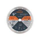 Disco de diamante de 9' x 3 mm, rin turbo, TRUPER 1