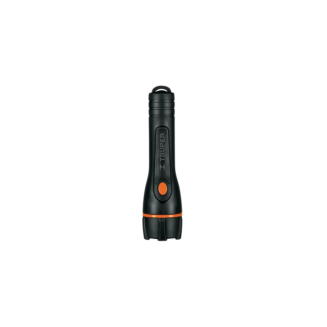 Linterna plástica 1 LED 80 lm con 2 pilas AA, TRUPER