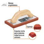 Flota de esponja 9-1/2' espesor 3/4', acabado áspero, TRUPER 2