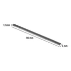 2 piezas cuchillas carburo de tungsteno para CEPEL-4-1/2NX 2