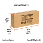 Caja con 5000 grapas corona 3/8' calibre 22, 16mm p/ENNE-70 7