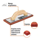 Flota de esponja 12', espesor 1/2', acabado áspero, TRUPER 2
