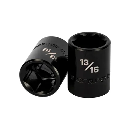 Dado de impacto de 13/16', 6 puntas, cuadro 1/2', TRUPER