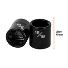 Dado de impacto de 15/16', 6 puntas, cuadro 1/2', TRUPER 3
