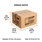 Dado de impacto de 15/16', 6 puntas, cuadro 1/2', TRUPER 7