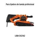 Bolsa con 2 carbones de repuesto para LIBA-3X21A2, TRUPER 2