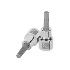 Dado punta hexagonal de 7/32', cuadro 3/8', TRUPER 1