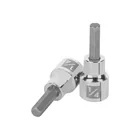 Dado punta hexagonal de 1/4', cuadro 3/8', TRUPER 1