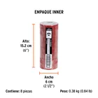 Cinta de aislar de 9 m x 19 mm, roja, TRUPER 5