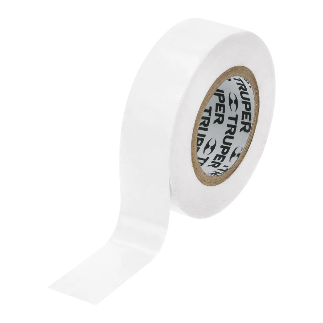 Cinta de aislar de 9 m x 19 mm, blanca, TRUPER