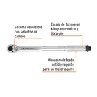 Torquímetro de trueno, dos lecturas, cuadro 3/8', TRUPER 2