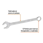Llave combinada extralarga 36 mm x 454 mm de largo, EXPERT 2