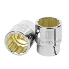 Dado de 1-3/8', 12 puntas, cuadro 3/4', TRUPER 1