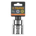 Dado de 1-3/8', 12 puntas, cuadro 3/4', TRUPER 4