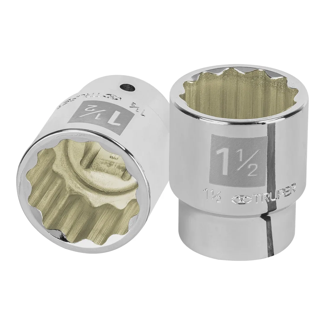 Dado de 1-1/2', 12 puntas, cuadro 3/4', TRUPER