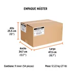 Desarmador plano 5/16' x 10' mango de acetato, TRUPER 6