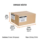 Desarmador cabinet 1/8' x 8' mango de acetato, TRUPER 6