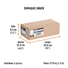 Desarmador de caja 3/16' mango de acetato, TRUPER 5