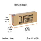 Juego de 10 dados cuadro 1/4' std, TRUPER 5