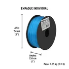 Carrete con 100 m de hilo para pesca azul calibre 0.60 mm 4