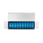 Carrete con 100 m de hilo para pesca azul calibre 0.90 mm 3