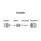 Brocasierra bimetálica 5-1/2', TRUPER EXPERT 3