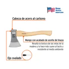 Hacha europea, 600 g, mango hickory 14', TRUPER 2