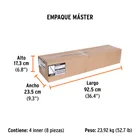 Hacha media labor 4 lb, mango de fibra de vidrio 36',TRUPER 6