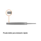 Lima plana muza 4', TRUPER 2