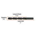 Broca HSS 7/16' Trublack para metal, TRUPER 4