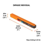Broca HSS 9/16' Trublack para metal, TRUPER 5