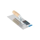 Llana 11' canto recto, 6 remaches, mango madera, TRUPER 1
