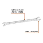 Llave española, 1/4 x 5/16' x 126 mm de largo, TRUPER EXPERT 2