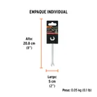 Llave española, 5/16 x 3/8' x 145 mm de largo, TRUPER EXPERT 5