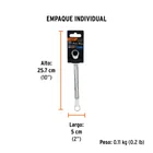 Llave de estrías 13 x 14 x 231 mm largo, TRUPER EXPERT 5