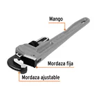 Llave stilson 12' cuerpo de aluminio, TRUPER 2