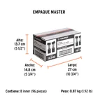 Bolsa con 2 carbones de repuesto para TALE-1/2N, TRUPER 5