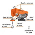 Polipasto eléctrico de 600 kg, TRUPER 2